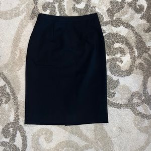 Brooks Brothers black pencil skirt in size 0 petite!